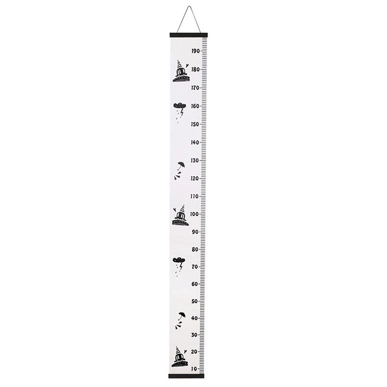 Nordic Style Children's Height Chart - Decorative Wall Hanging Measuring Sticker