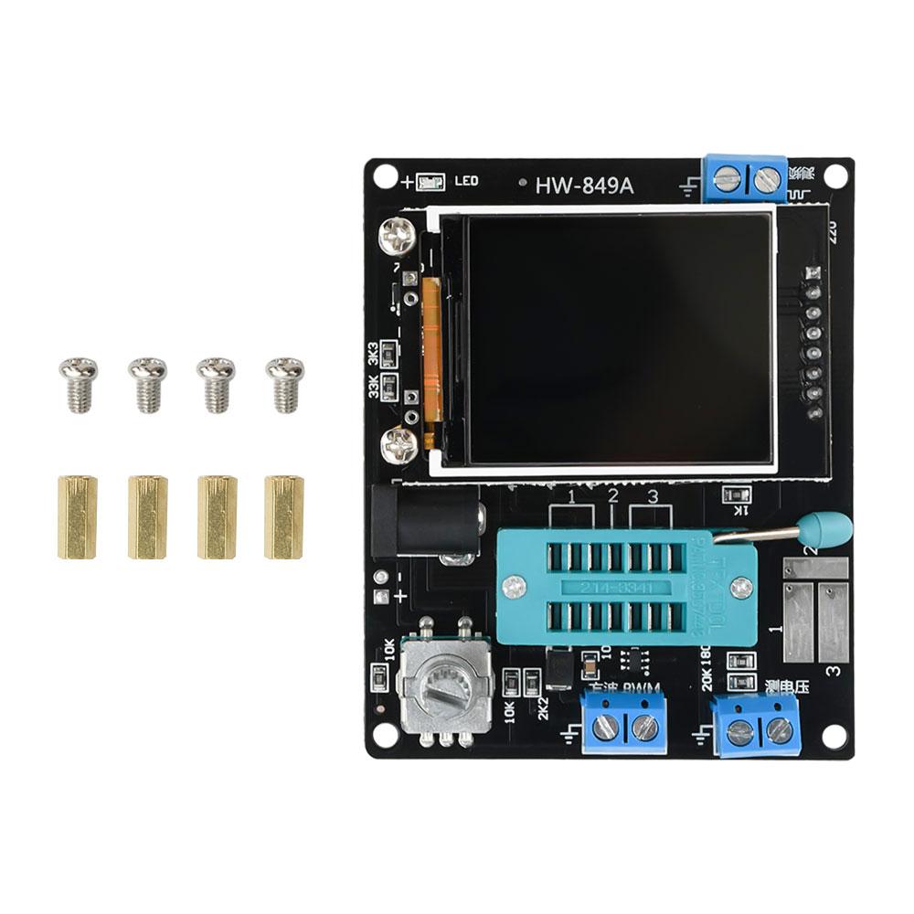 GM328A Transistor Tester Resistance Meter Inductance Meter Capacitance Meter ESR Meter English Version Green Display