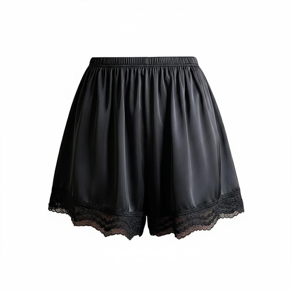 Elastic Safety Short Pants Soft Petticoat Underpants Fashion Lace Underwear Women Girls