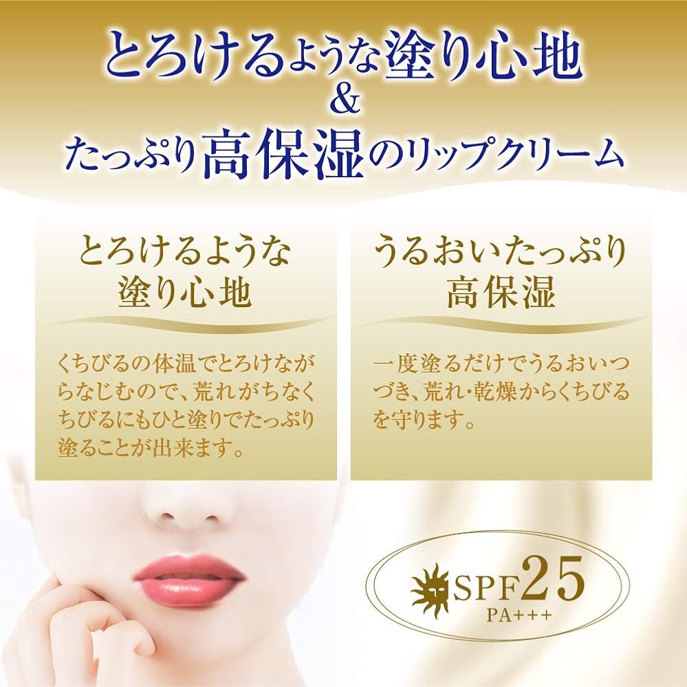 Mentholatum Lip Balm Melty Cream Rich Honey 2.4g - Moisturizing Lip Care
