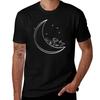 Let Your Light Shine Moon Floral WoUnisex Moon Lover TShirt Breathable Lightweight Summer Top