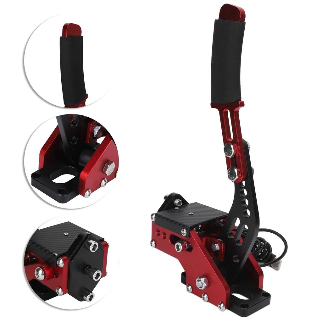 64 Bit PC USB Linear Spiel Handbremse SIM für Logitech G27 G25 G29 T500 T300 FANATECOSW LFS DIRT Rot B