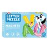 Magnetic Alphabet & Animal Puzzle Board with Numbers and Vehicles for Kids