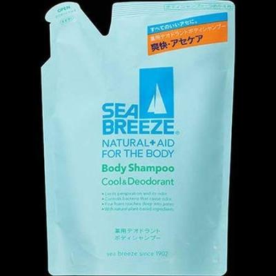 Sea Breeze Body Shampoo Cool Deodorant Refill 400ml X 2 Sets [Bulk Purchase] &
