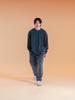 PSSHOPPER Pigment Stripe Long Sleeve [Navy]