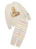 Gelato Pique Sesame Street Motif JQD Pullover Long Pants Set White & (PWNT245058) Women's
