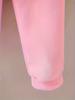 Autumn and Winter New Girls' Fashionable Pink Butterfly Print Hooded Long Sleeved Sweatshirt Set, an Outdoor Must-have