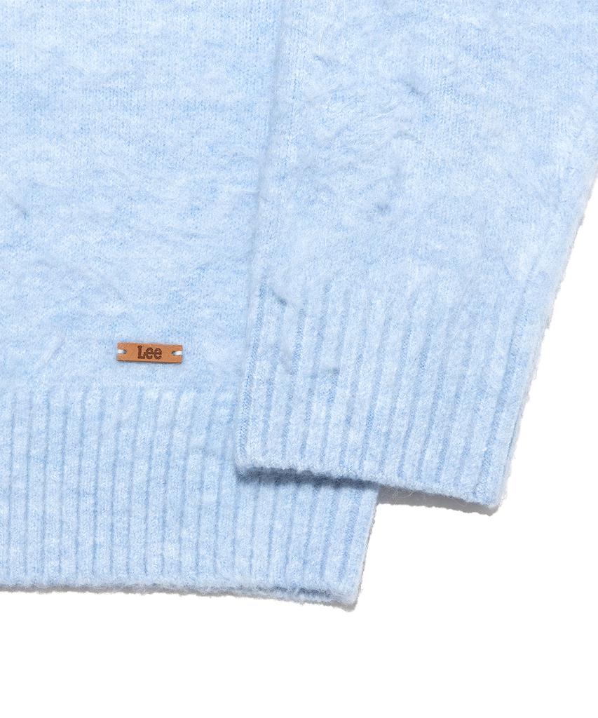 LEE Women'S Brush Knit Light Blue