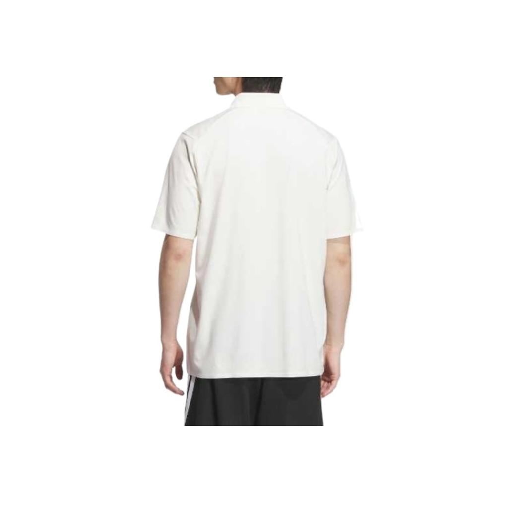 Adidas SS25 Lightweight Sports Series Wuzong Series Cool Casual Short Sleeve Polo Shirt Men Polo Shirts KC5827