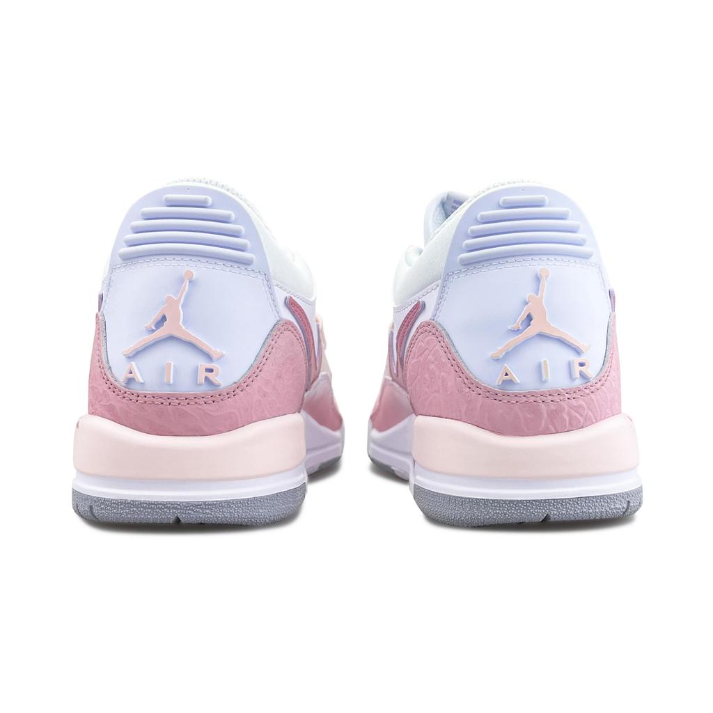 Jordan Legacy 312 Cushioning Slip Resistant Abrasion Resistant Coverage Low top Vintage Basketball Shoes Women's HF0747-151(Team237-)