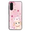 Phone Case - MANIACASE - Samsung Galaxy A17 - Flexible - TPU Silicone - Pink Sonny Angel