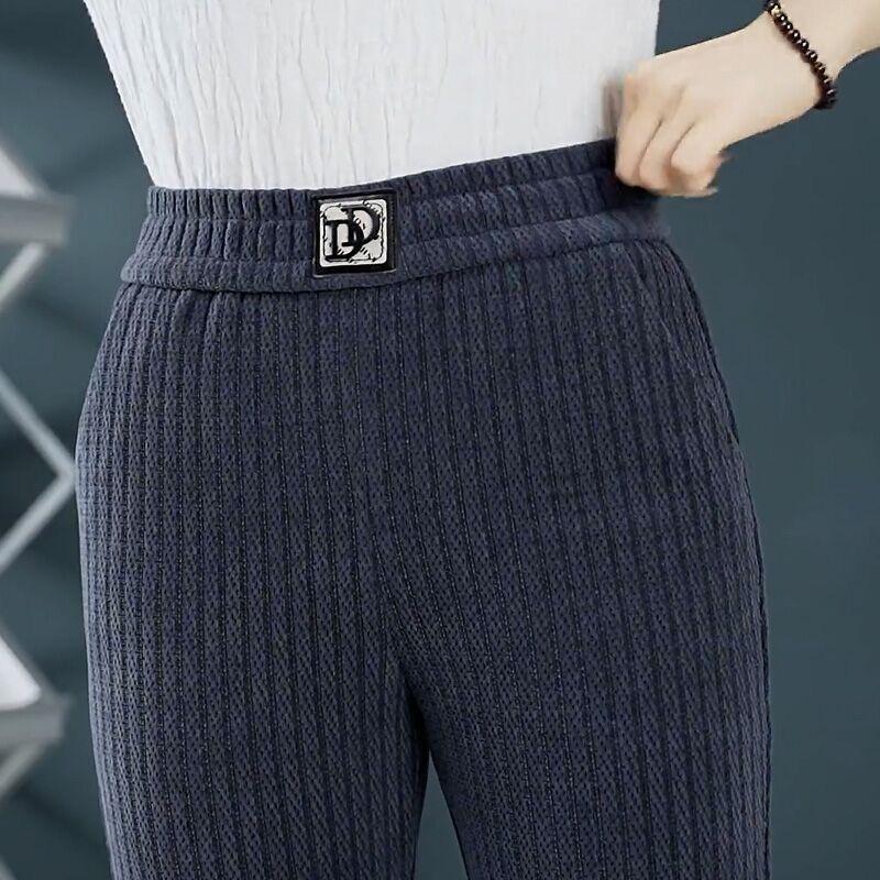 For Children, in Winter, Add A Thick and Long Pile Long Cotton Pant To Keep Warm in The Winter, and Wear A Pair of Chenille Wide-leg Pants Over It