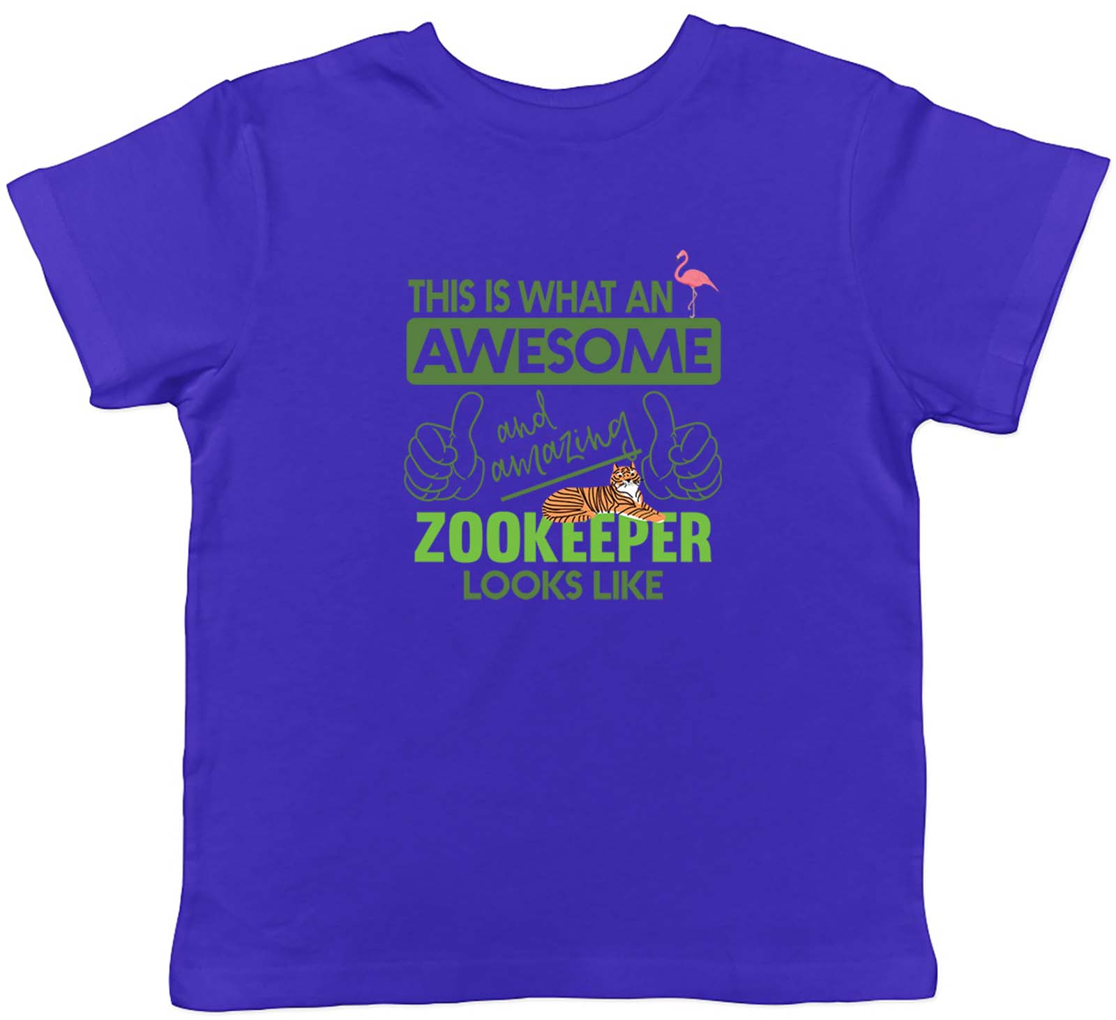 Awesome & Amazing Zookeeper Kids T-Shirt Wildlife Forest Zoologist Childrens Boy 130
