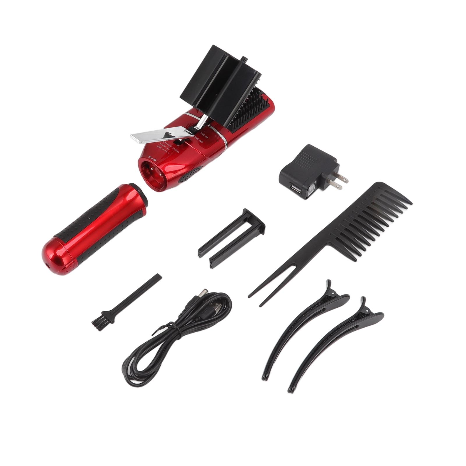 

Electric Split Ends Hair Trimmer Cordless Automatic Damaged Hair Trimming Tool US Plug