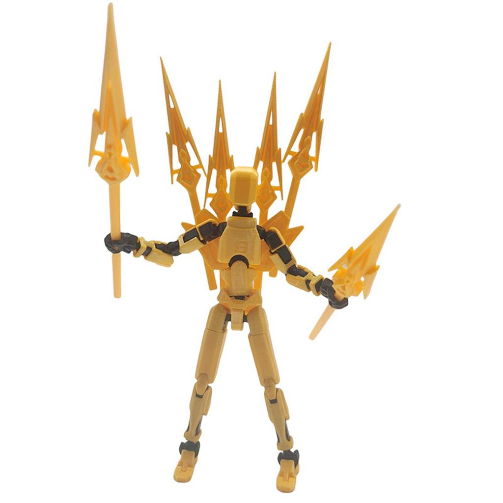 Mobile Doll Set, 3D Printed Titan Robot Mobile Doll, Posable Mobile Doll, Suitable For Collectors, Desktop Decoration