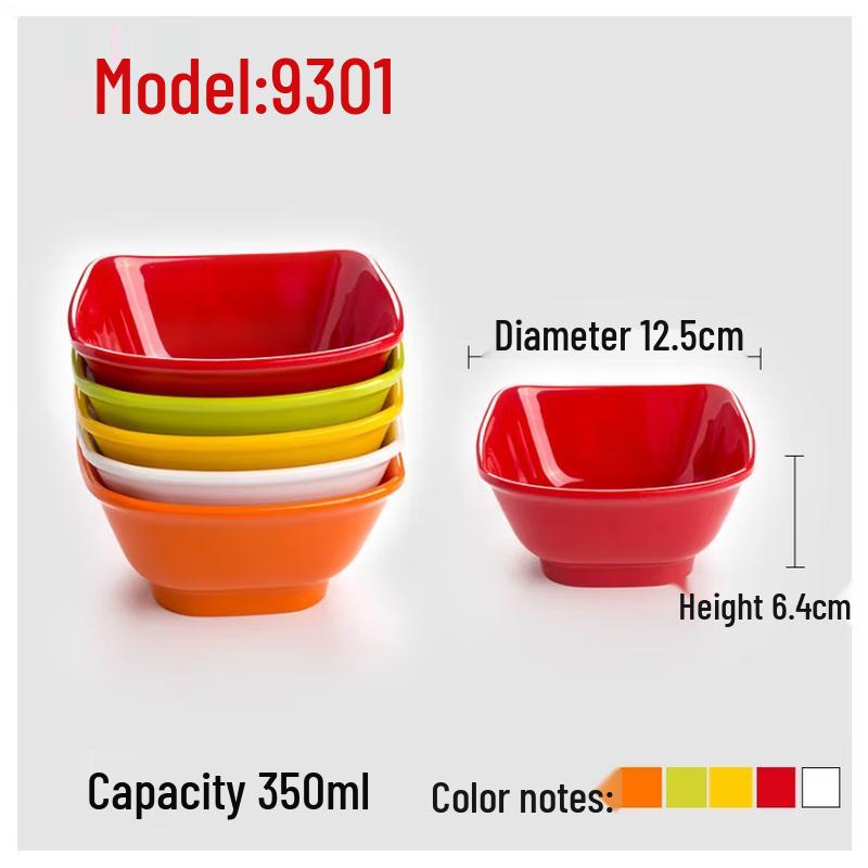 Melamine Hotpot Condiment Bowl Set