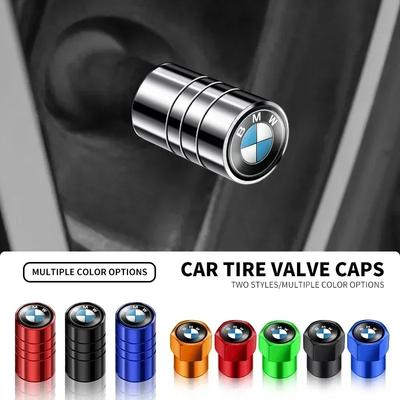 4ks Kovové krytky ventilků pneumatik pro kola automobilů Pro M M3 M5 F10 F30 F20 E28 E30 E34 E36 E39 E46 E91 Performance X1 X2 X5