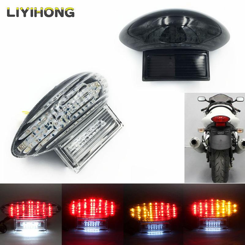 Motorcycles Rear Tail Light Brake Stop Light Turn Signal Lamp For Suzuki Hayab GSX1300R 1999 2000 2001 2002 2003 2004-2007