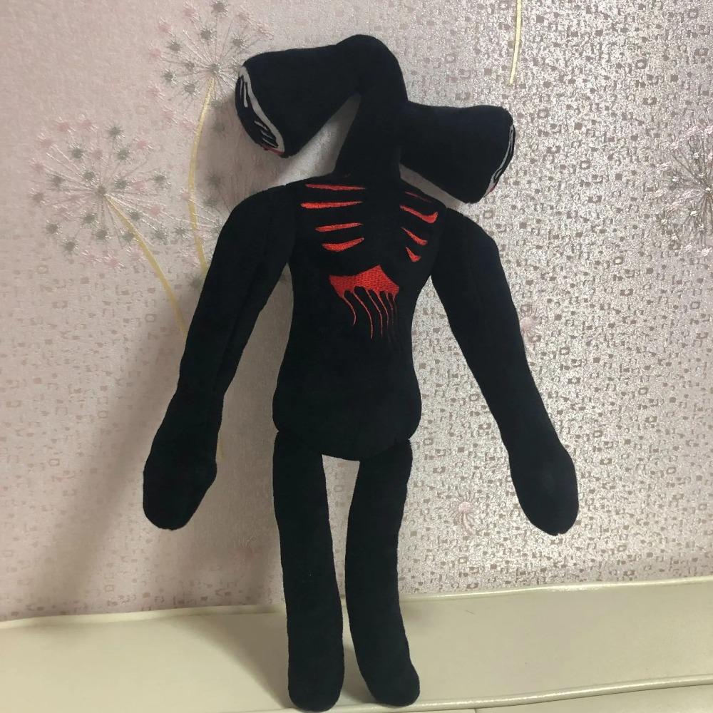 37cm Siren Head Stofftier Puppe Kawai Sirenhead Anime Plüschtier Schwarz Bedruckte Cartoon Katze Plüschtiere Kinder Geburtstagsgeschenke