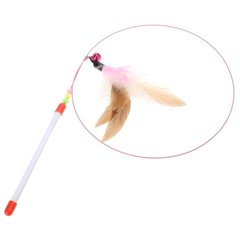 Long Wand Cats and Kitten Fun Exercise and Entertainment Cats for Chase To