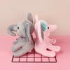 25cm Colorful Elephant Stuffed Plush Toys Kawaii Animals Soft Soother Sleeping Stuffed Pillow Doll Plushie for Baby Room Decorative Gifts