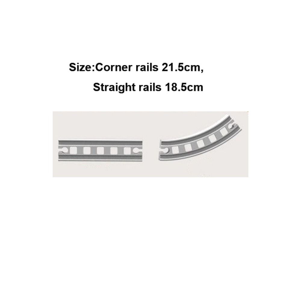 with Box Train Toys Set Plastic Kids Electricity Track Rail Car Toys