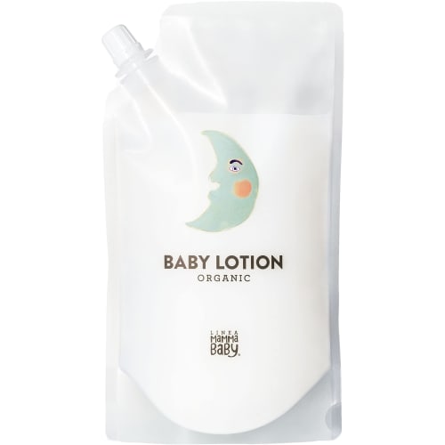 Mama Baby Baby Lotion Refill, Additive-Free, Unscented, 100% Naturally Derived, Organic, Sensitive Skin, 270mL