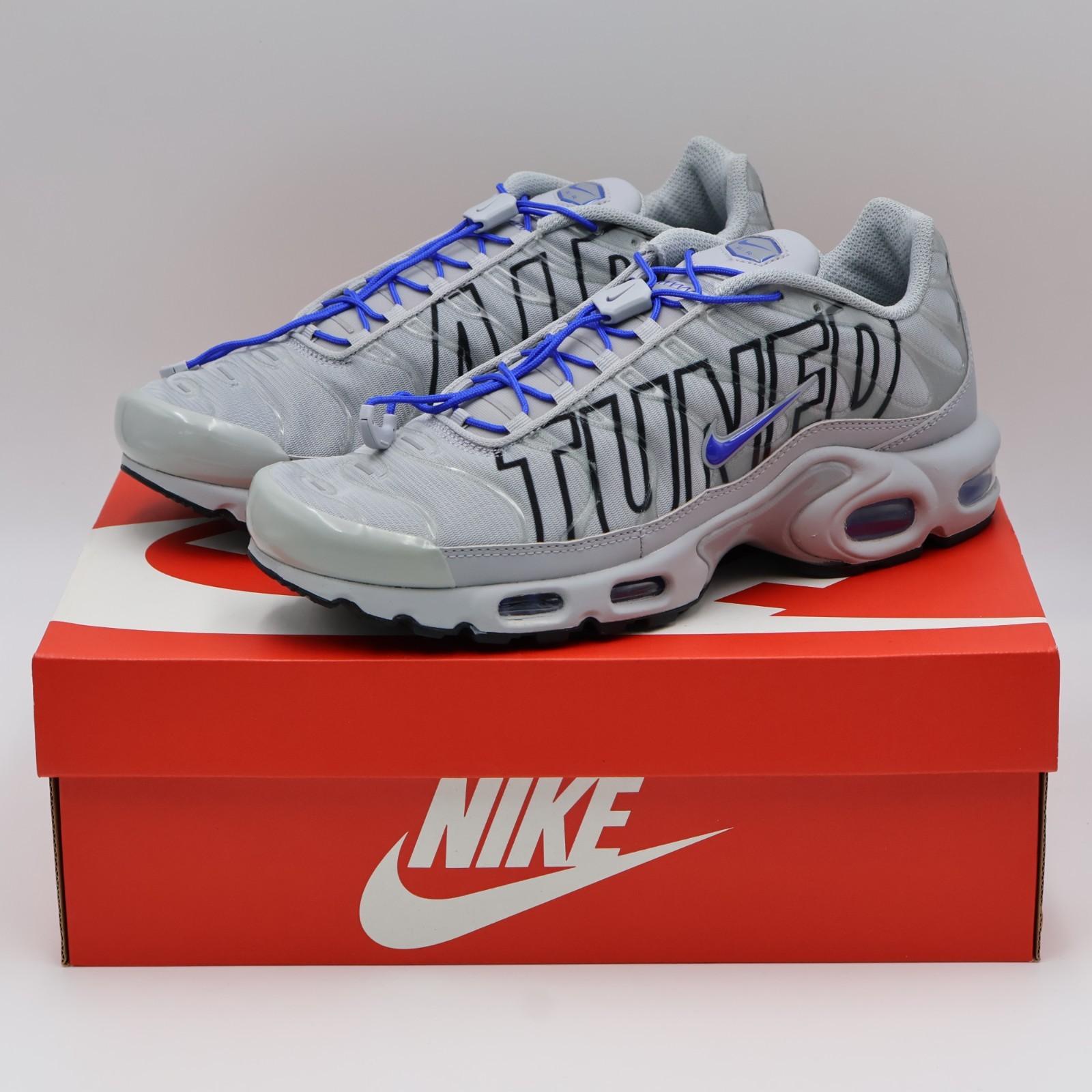 IH4459-025 Nike Air Max Plus Wolf Grey Racer Blue (Men s) 10