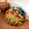 1 PC Automatic Folding Umbrella - Anime One Piece Pattern Portable Foldable Design With 8 Ribs Christmas Birthday Gifts