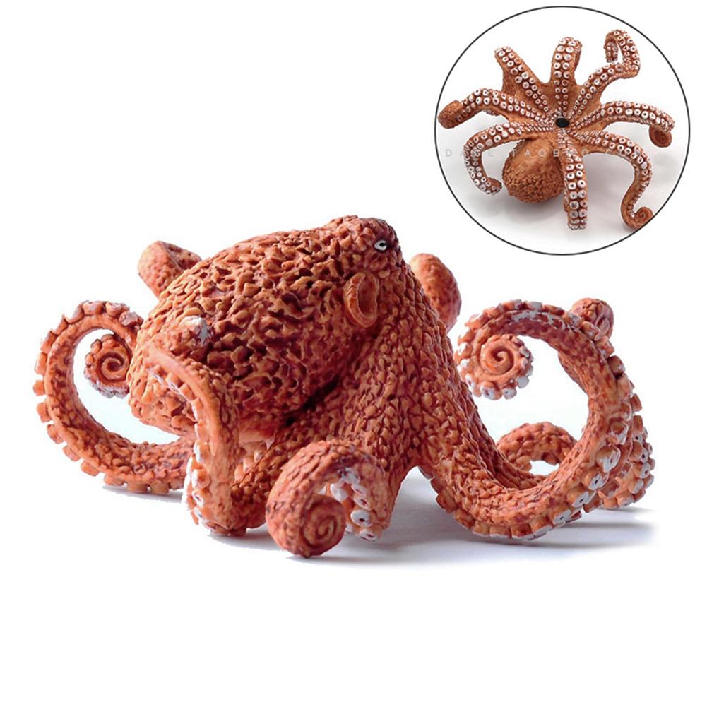 3.7inch North America Octopus Ocean Sea Life Figurine Toy Figures 14768 For Home Decoration