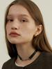 Love Me Monster Classic Buckle Leather Choker