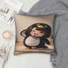 Gugu Gaga Penguin Pillow Case  Print Pillow Cover For Sofa Couch Bed Living Room Kawaii Cushion Cover