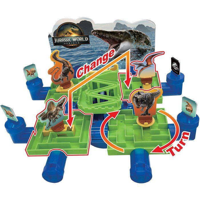 Jurassic World – Maze Game - Movie - Party Game - EPOCH - From 4 Years Old