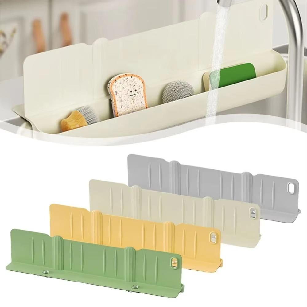 

Suction Cup Water Baffle Plate Sponge Holder Water Deflector Sink Splash Guard Household Products сірий