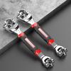 52 IN 1 Socket Wrench Multifunctional 360 Degree Rotating Ratchet Spline Bolt Socket Wrench Car Repair Hand Tool