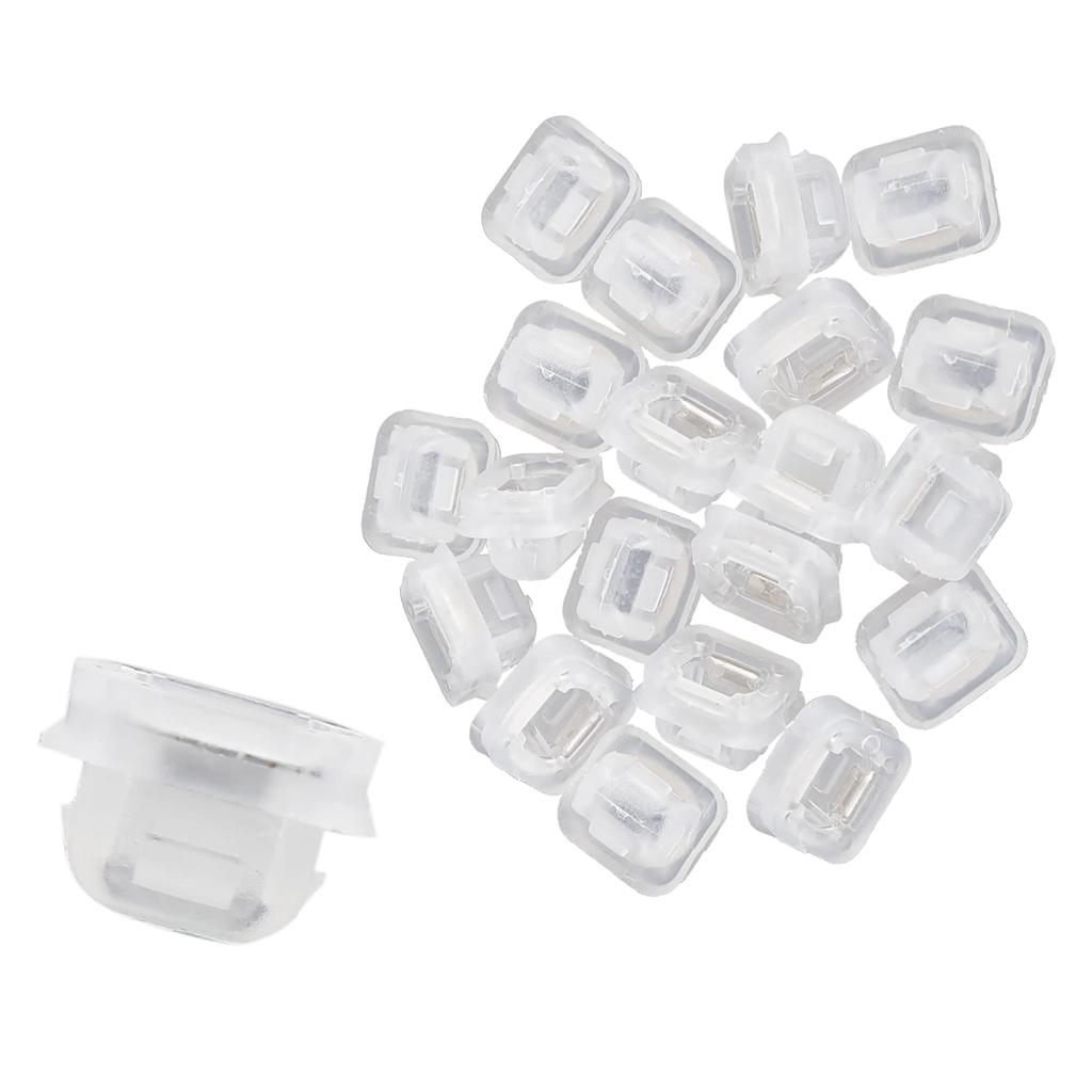 ACROPIX Retainer Clip for BM W E46 E90 E91 E92 320i 323i 325i 328i 330i M3 X5 E53 White 20pcs