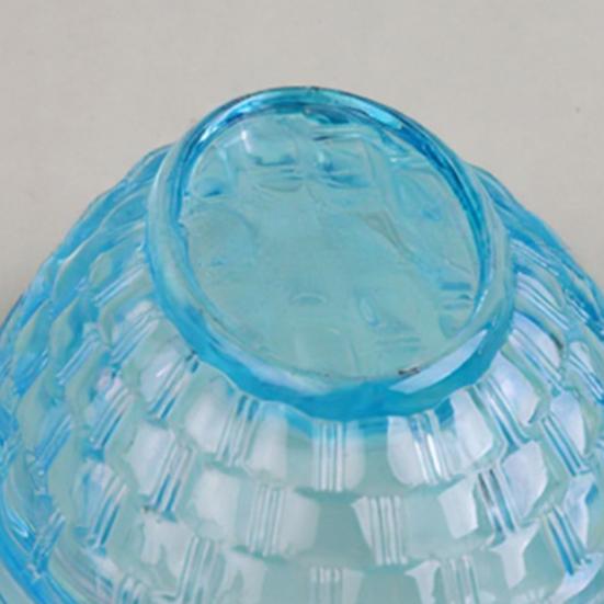 Glass Bunny Candy Dish Easter Bunny Candy Bowl with Lid Snack Serving Dish for Party