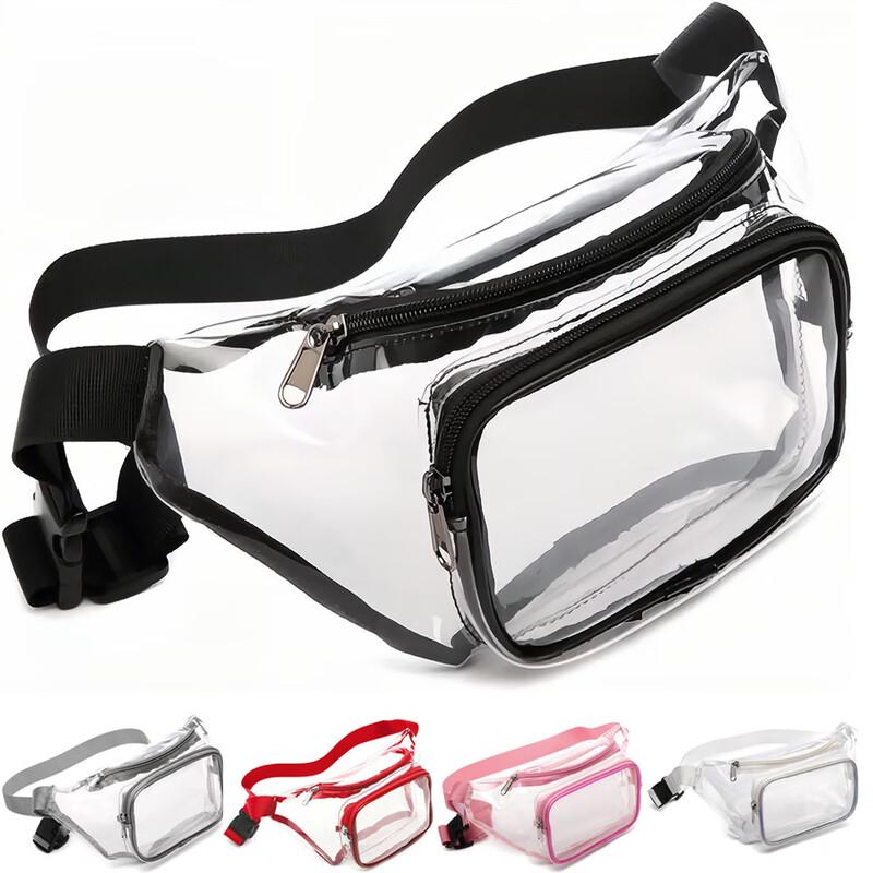 Transparent PVC Waterproof Sports Waist Bag