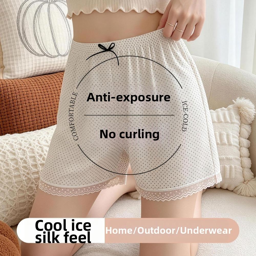 Wide Leg Safety Shorts No Tight Binding Slip Shorts Comfortable Casual Shorts Daily Casual