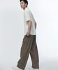 MUSINSA STANDARD Cooling Deep Tuck Wide Elastic Waist Pants [Dusty Beige]