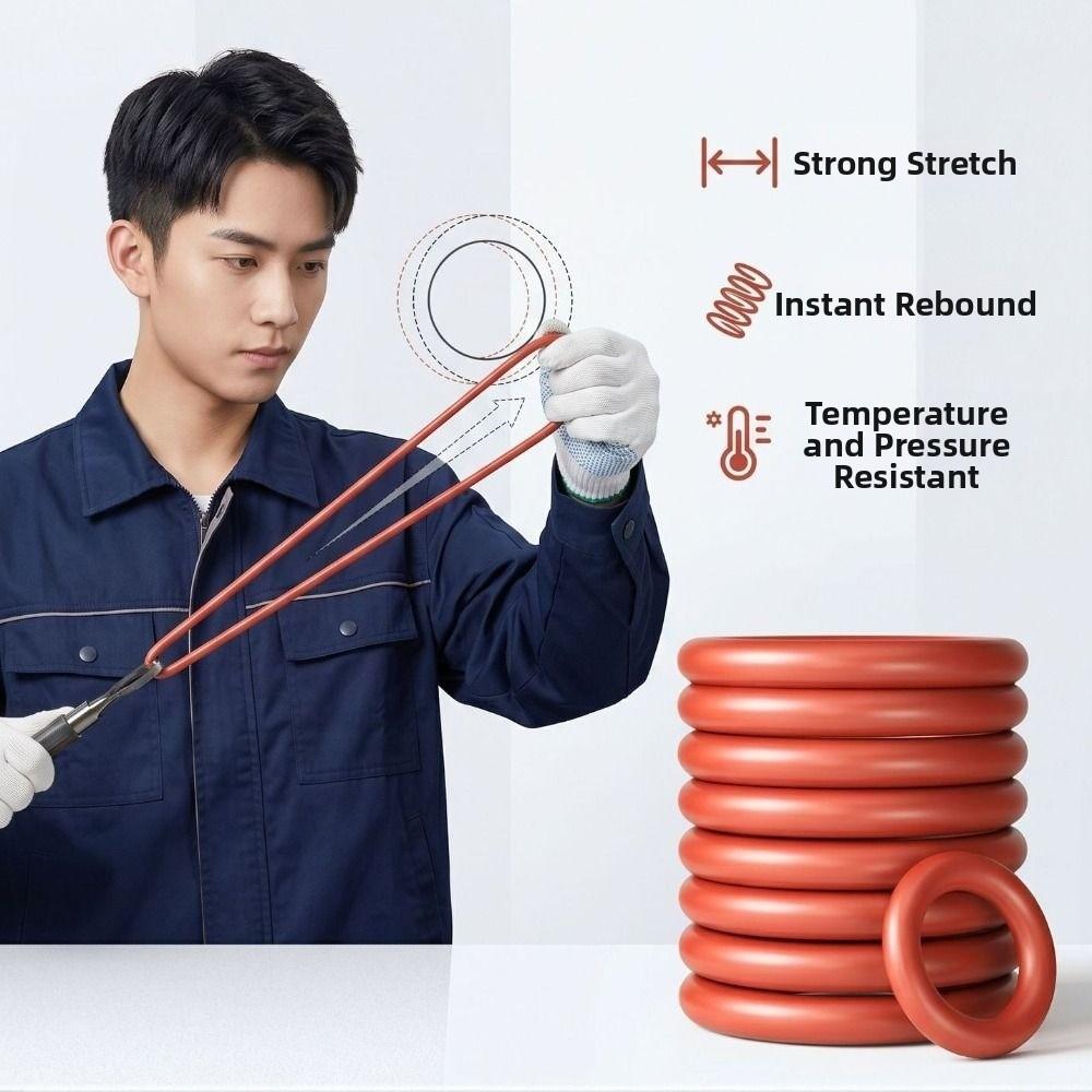 Heat-Resistant O-Ring Seal Set High-temperature Resistant O-Ring Combo Pack  Cars