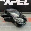 1:32 Tesla Model 3 Legierung Auto Modell Simulation Sound und Licht Rückziehbar Spielzeugauto Metallauto Jungen Sammlung Ornamente Geschenk