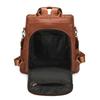 Womens PU Backpack Anti Theft Travel School Bag Casual Daypack Shoulder Handbag