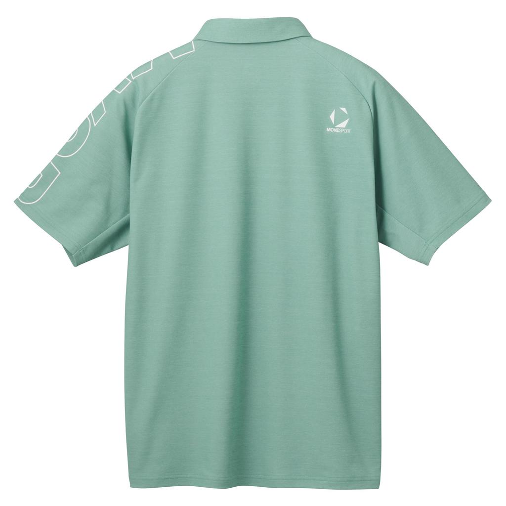 Polo Descente Mânecă Scurtă PROTECȚIE SOLARĂ Mini Pique Mânecă Raglan Funcție Răcoritoare Absorbție Transpirație Uscare Rapidă Protecție UV [Move Sports] Bărbați