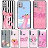 For MOTOROLA One Fusion Case for Moto G10 G9 G8 Plus Play Power One G20 G30 G40 G50 G60 Edge 20 Phone Shell Cartoon Pink Panther