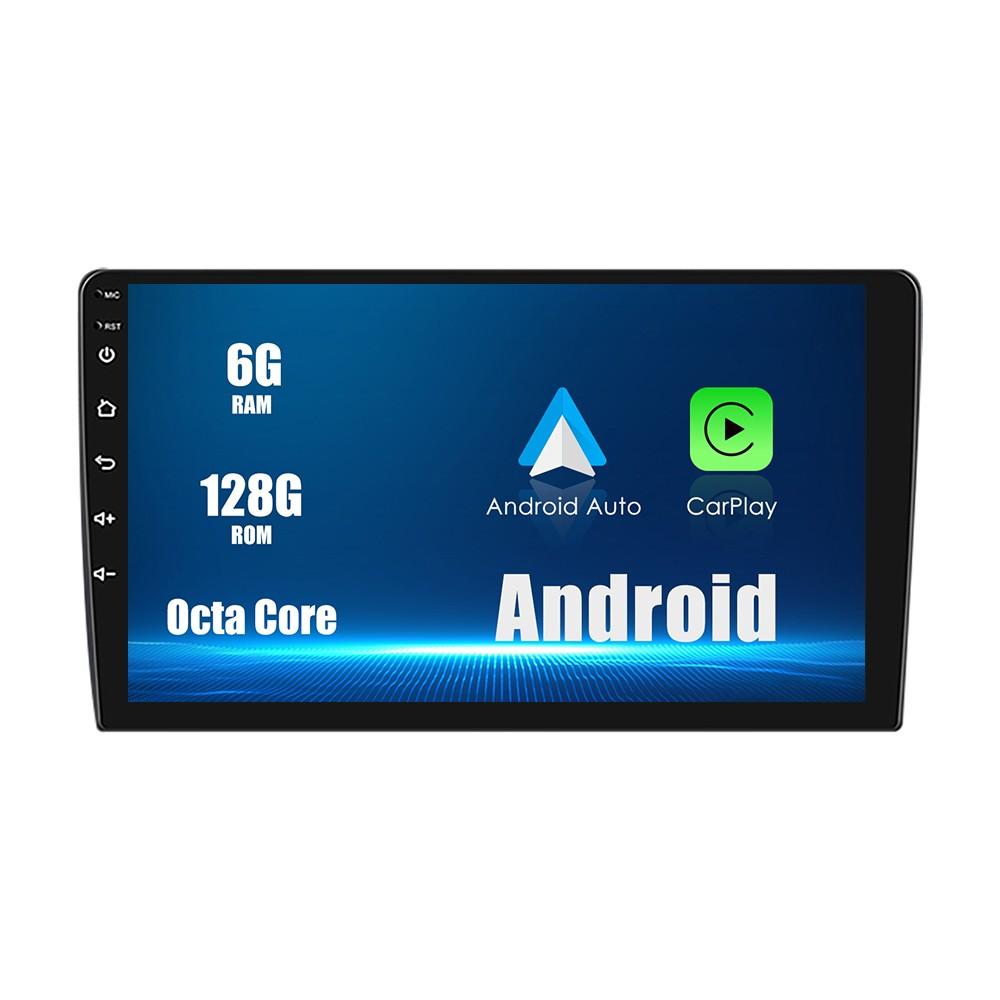 9" 2Din uniwersalne radio samochodowe z systemem Android nawigacja samochodowa stereofoniczny odtwarzacz multimedialny jednostka główna z wyświetlaczem GPS