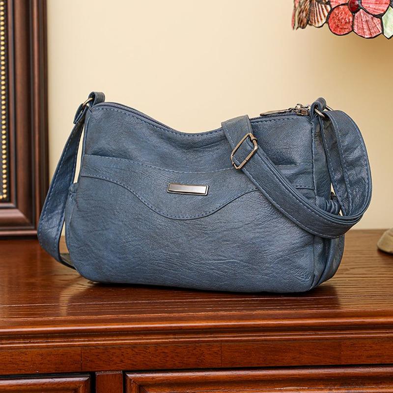 Soft PU Leather Luxury Handbags Purses Women Bags Designer Shoulder Crossbody Bag For Female Branded 2026 Winter Trend Messenger Bags