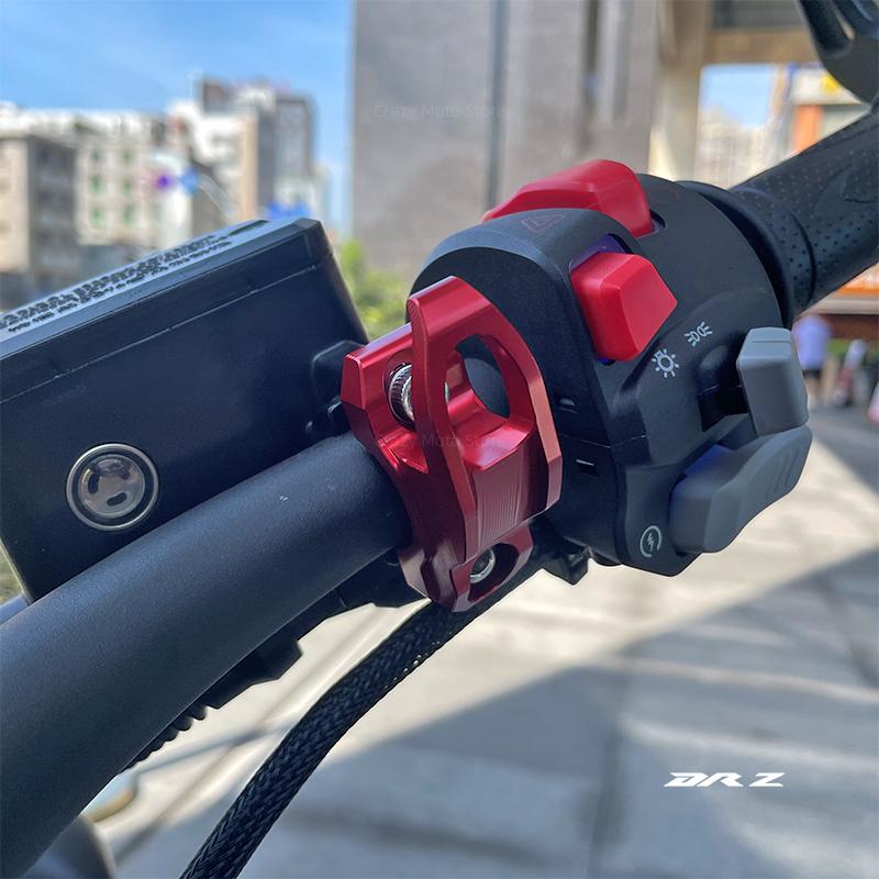 For Suzuki Drz 400 Drz400e DRZ400 Drz400s Motorcycle CNC Brake Master Cylinder Bracket Bag Luggage Clamp Holder Helmet Hook