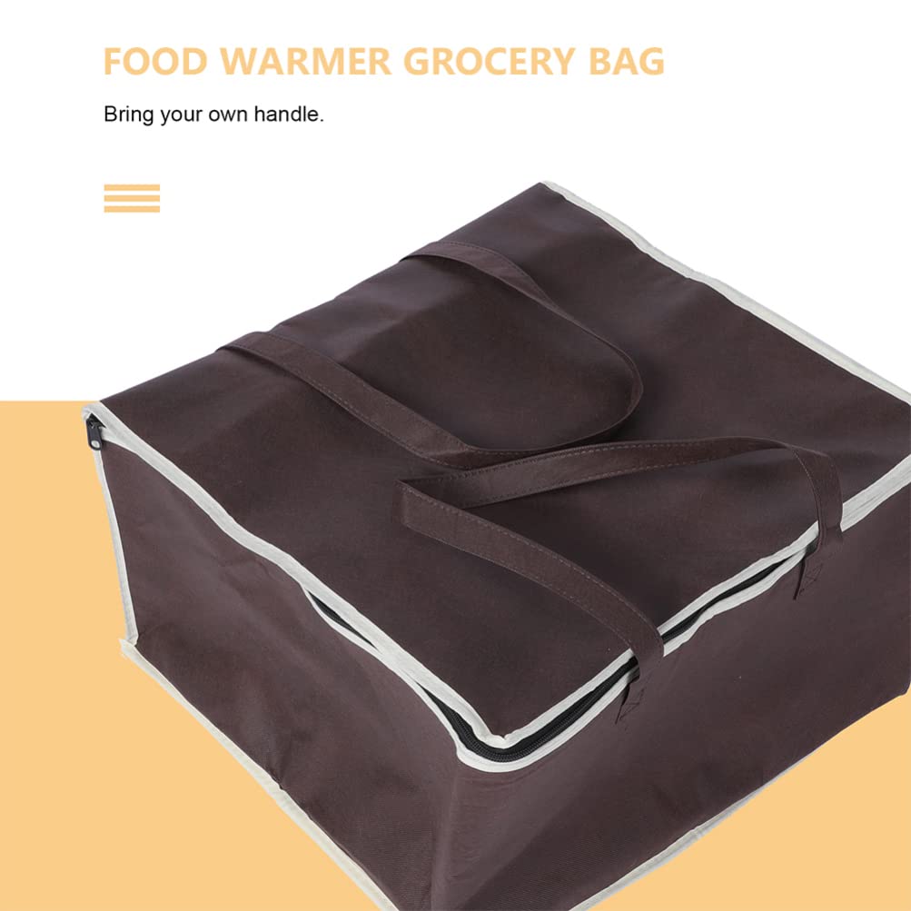 NUOLUX Insulated Food Delivery Insulated Pizza Lunch Large Perfect for Sports and More Bag, Bag, Bag, Capacity, Foldable, Picnics, Camping, Days,