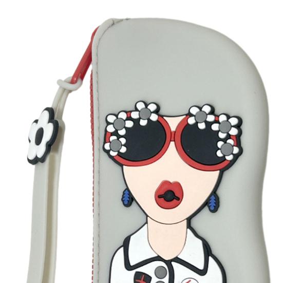 Myntplånbok Ultralätt Vattentät Silikon Liten Mynthållare Mjuk Resa Smycken Kosmetika Förvaringsväska Bärbar Stänksäker Plånbok